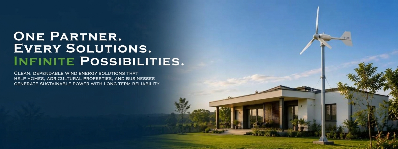 Wind Energy Solutions — One Partner. Multiple Solutions. Infinite Possibilities.
